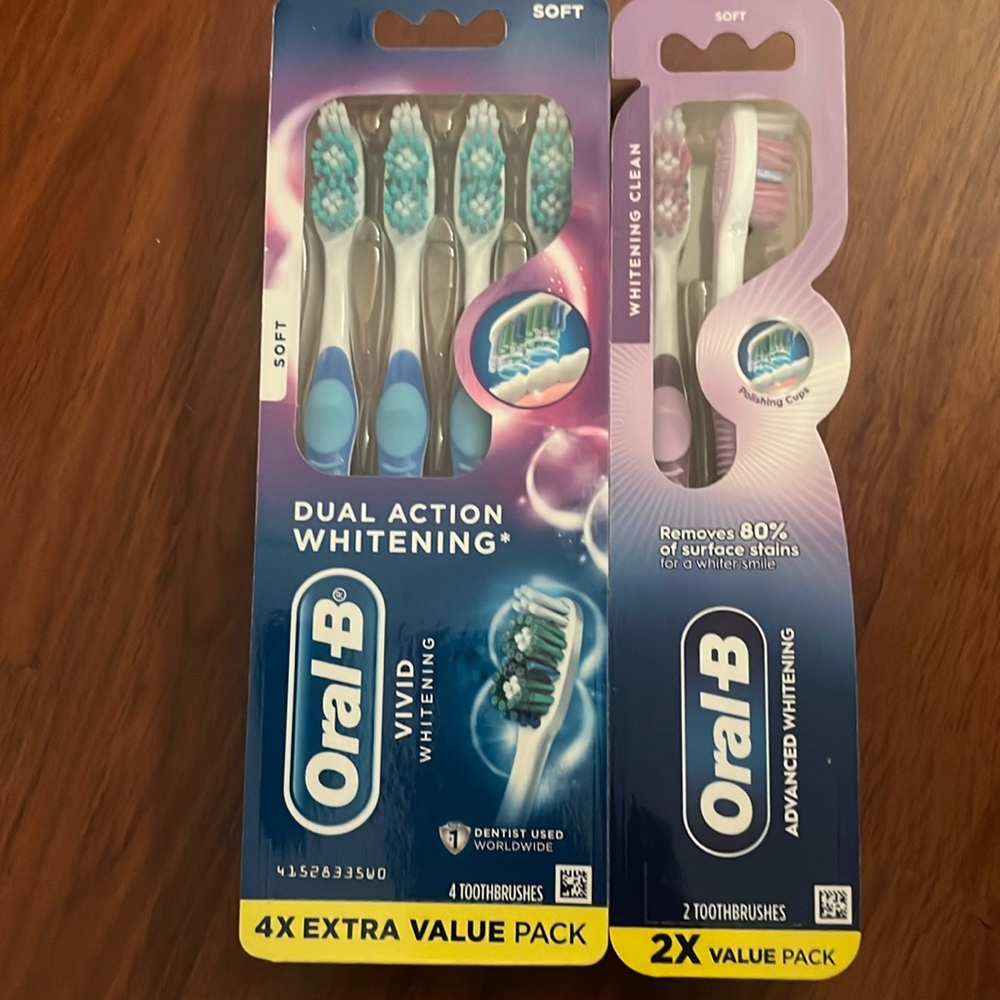 New Toothbrushes